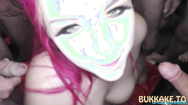 Splatbukkake - 165 Two Cunts Suck Cock and Get Cum on their Tits