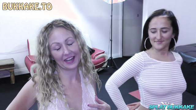 Splatbukkake - Bukkake Facials for Isabella Bangs and Classy Filth - Hot Cum
