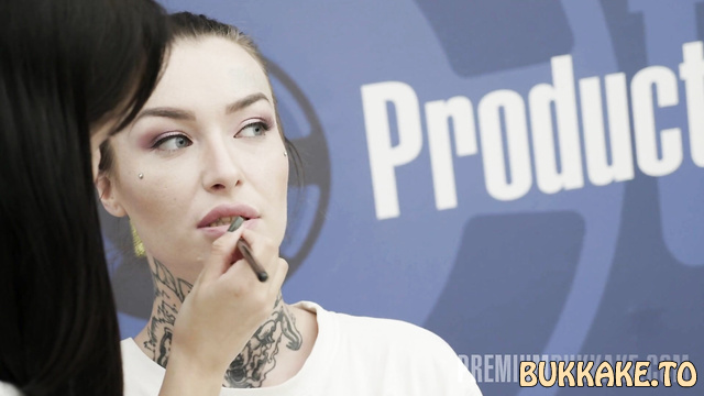 Premium Bukkake - 346 Tabitha Poison Takes pictures with Cum in her Mouth