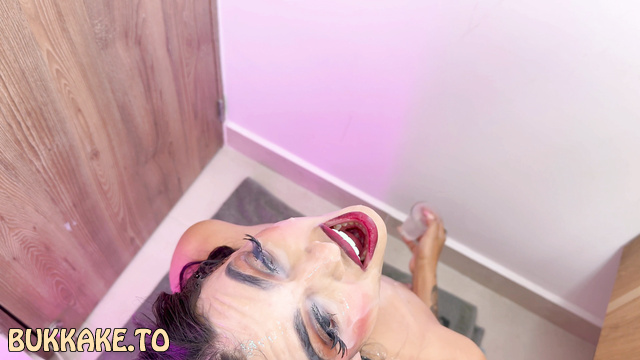 Lissahil - Sexy Brunette Model Cum on Face Games