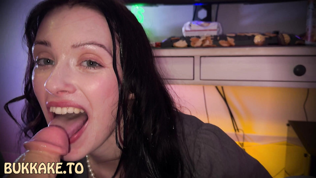 Adria Nite - Hot Sexy Brunette Secreatries POV BlowJob