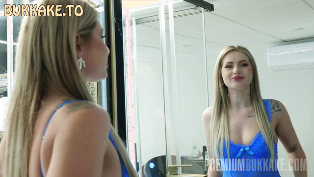 PremiumBukkake - Georgia Koneva Swallow A Cocktail Of Strangers Sperm