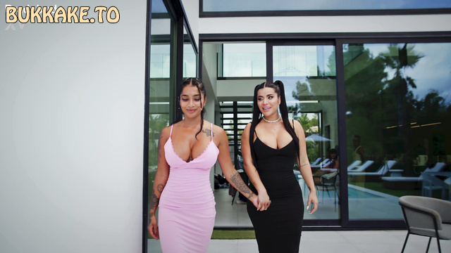 Mega BBC Gangbang With Hot Tattooed Latinas Sara Retali And Yasmina Khan