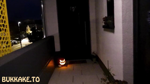 Halloween Special Trick or Treat: But She Prefers to Swallow My Cumshot