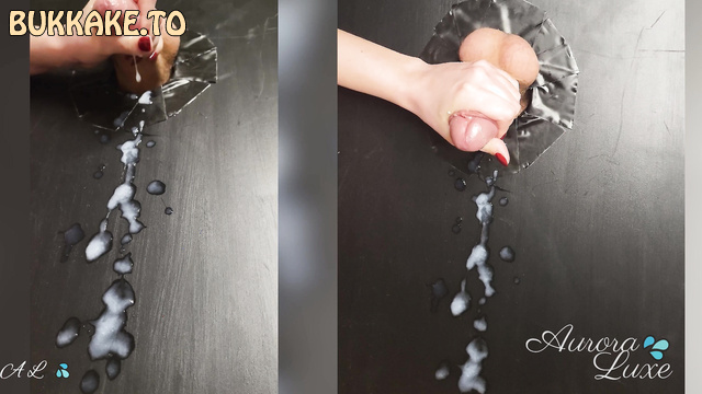 AuroraLuxe - Close Up Handjobs With Non-stop Exploding Cumshots On Cockboard