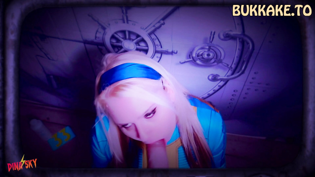 Fetish Dina - Messy Dina Sky Fallout Vault Girl Collecting Cum Of All Dildo's